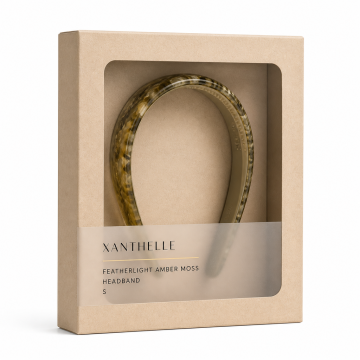 Xanthelle Featherlight Amber Moss Headband