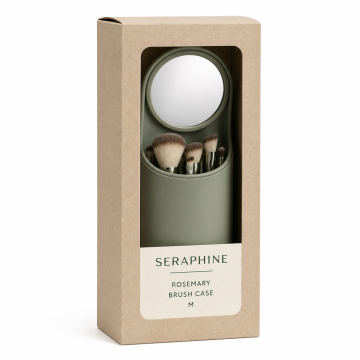 Seraphine Juniper Rosemary Brush Case
