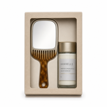 Kavrelle Whipped Sandalwood Vanity Mirror