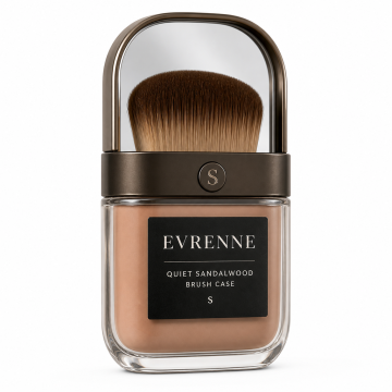 Evrenne Quiet Sandalwood Brush Case
