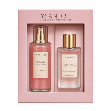 Ysandre Halcyon Pink Pepper Pairing Set