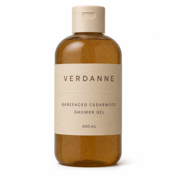 Verdanne Barefaced Cedarwood Shower Gel