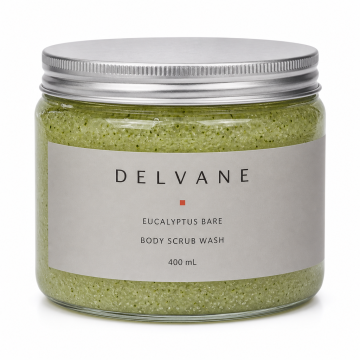 Delvane Meridienne Eucalyptus Bare Body Scrub Wash