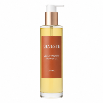 Ulveste Cedar Tuberose Shower Oil