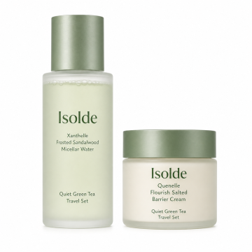 Isolde Quiet Green Tea Travel Set