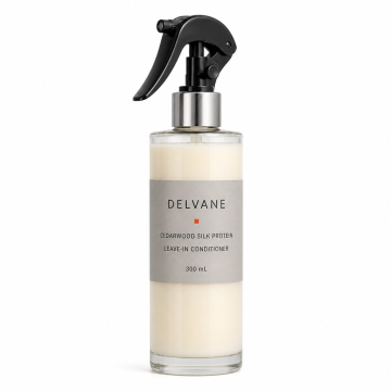 Delvane Cedarwood Silk Protein Leave-In Conditioner