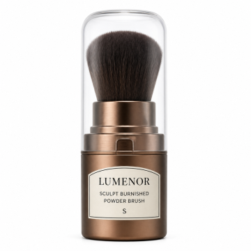 Lumenor Undertow Sculpt Burnished Powder Brush