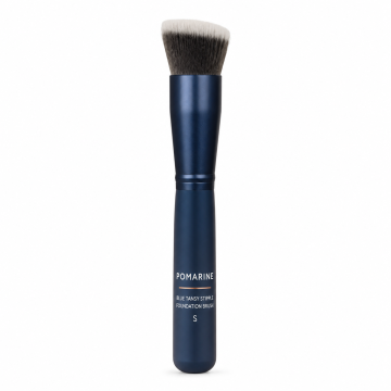 Pomarine Blue Tansy Stipple Foundation Brush