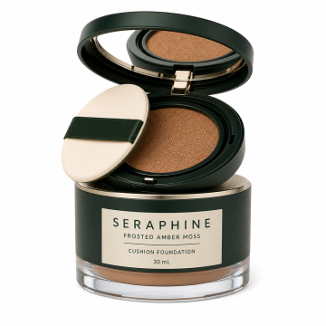 Seraphine Frosted Amber Moss Cushion Foundation