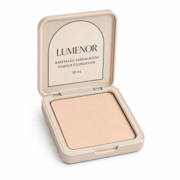 Lumenor Barefaced Sandalwood Powder Foundation