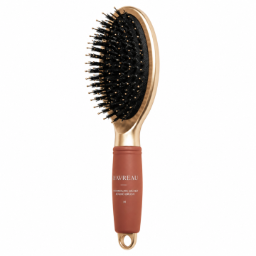 Havreau Terrace Tourmaline Gilded Round Brush