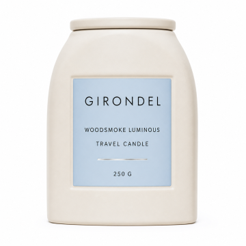 Girondel Inkwell Woodsmoke Luminous Travel Candle