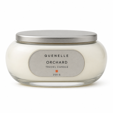 Quenelle Quietude Orchard Travel Candle