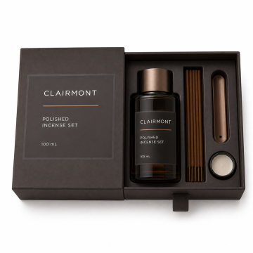 Clairmont Yarrow Polished Incense Set