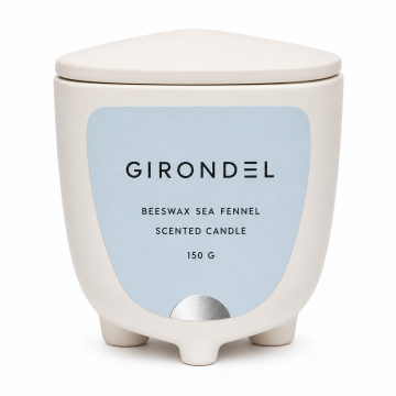 Girondel Beeswax Sea Fennel Scented Candle