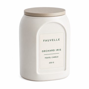 Fauvelle Orchard Iris Travel Candle