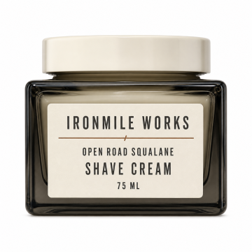 Ironmile Works Open Road Squalane Shave Cream