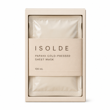 Isolde Wildflower Papaya Cold-Pressed Sheet Mask