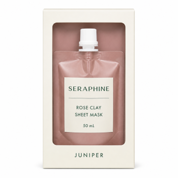 Seraphine Juniper Rose Clay Sheet Mask