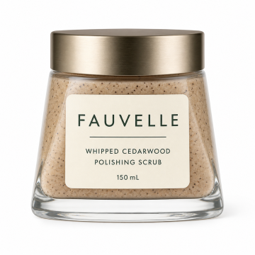 Fauvelle Whipped Cedarwood Polishing Scrub