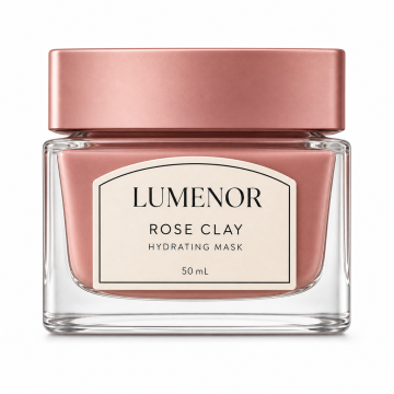 Lumenor Elemental Rose Clay Hydrating Mask