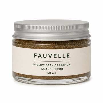 Fauvelle Willow Bark Cardamom Scalp Scrub