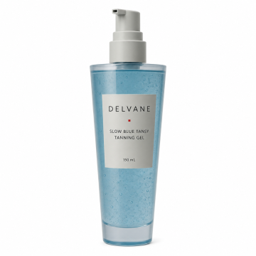 Delvane Slow Blue Tansy Tanning Gel