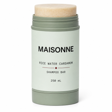 Maisonne Rice Water Cardamom Shampoo Bar