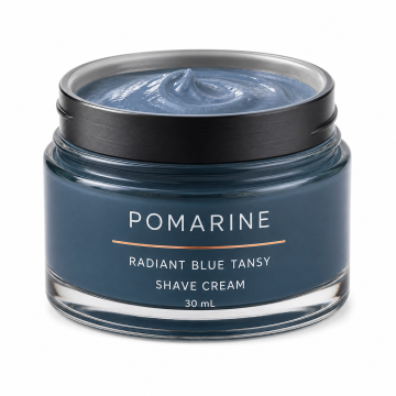 Pomarine Radiant Blue Tansy Shave Cream