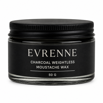 Evrenne Undertow Charcoal Weightless Moustache Wax