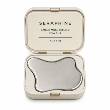 Seraphine Amber Moss Chilled Gua Sha