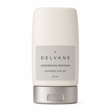 Delvane Cedarwood Meridian Invisible Sun Gel