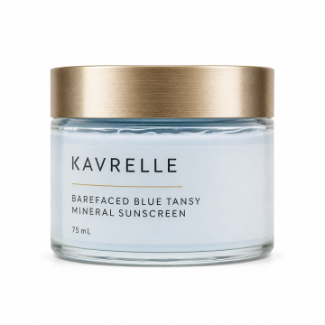 Kavrelle Barefaced Blue Tansy Mineral Sunscreen