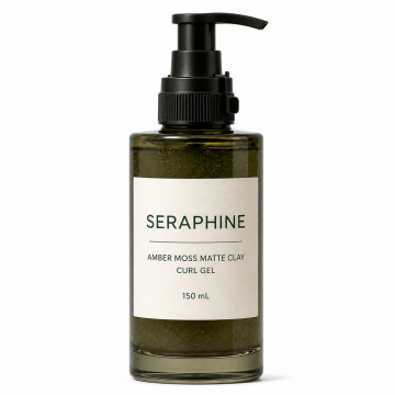 Seraphine Amber Moss Matte Clay Curl Gel